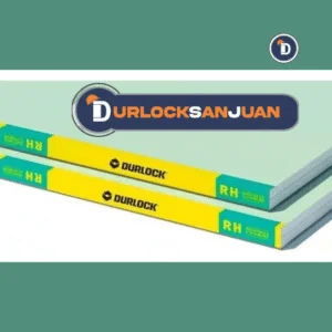 Placa antihumedad 1.00 x 2.40 m resistente a la humedad para construcción en seco