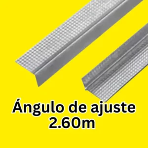 ángulo de ajuste 2.60 metros construcción en seco san juan