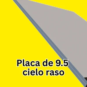 placa de yeso 9.5 mm para cielorraso en san juan